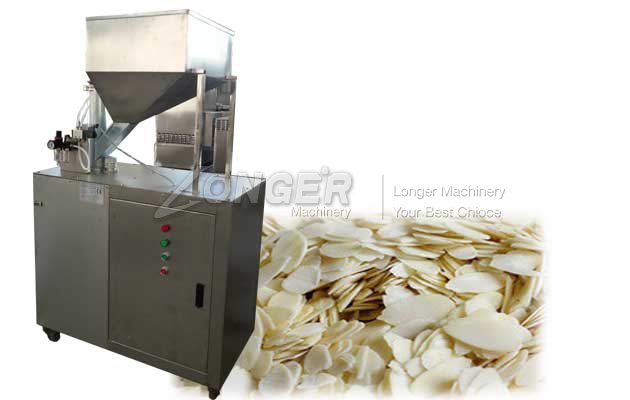 Machine Slicing Almond