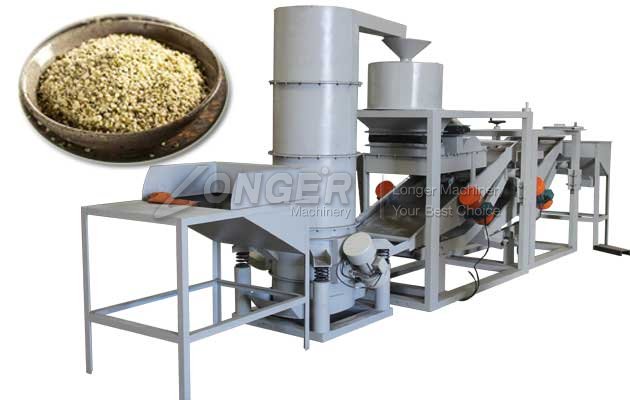 hemp seed shelling machine