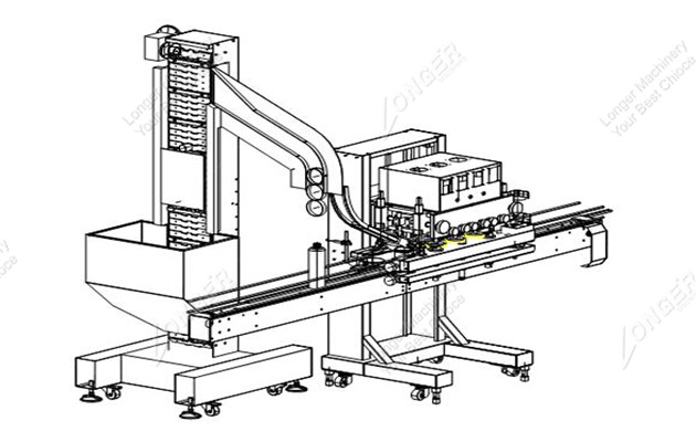 peanut butter filling machine