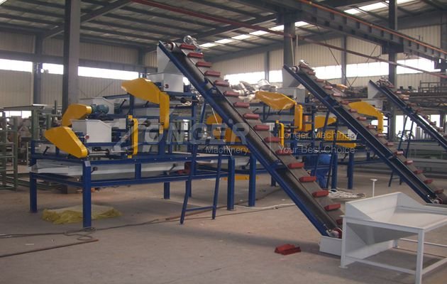 three stage almond shelling machine