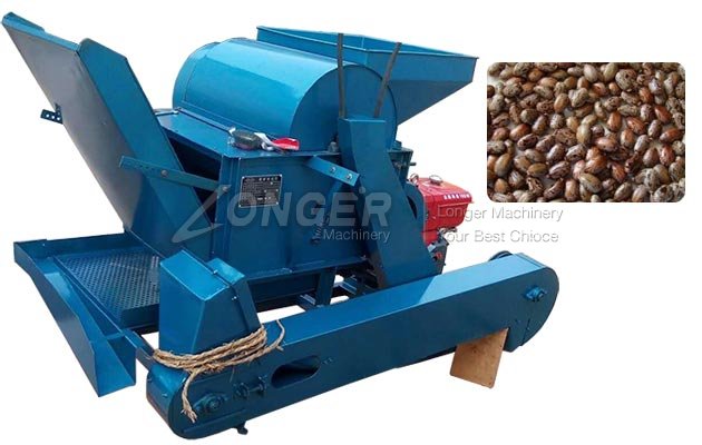 castor seed shelling machine