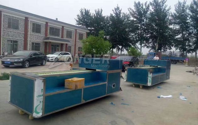 almond shelling machine